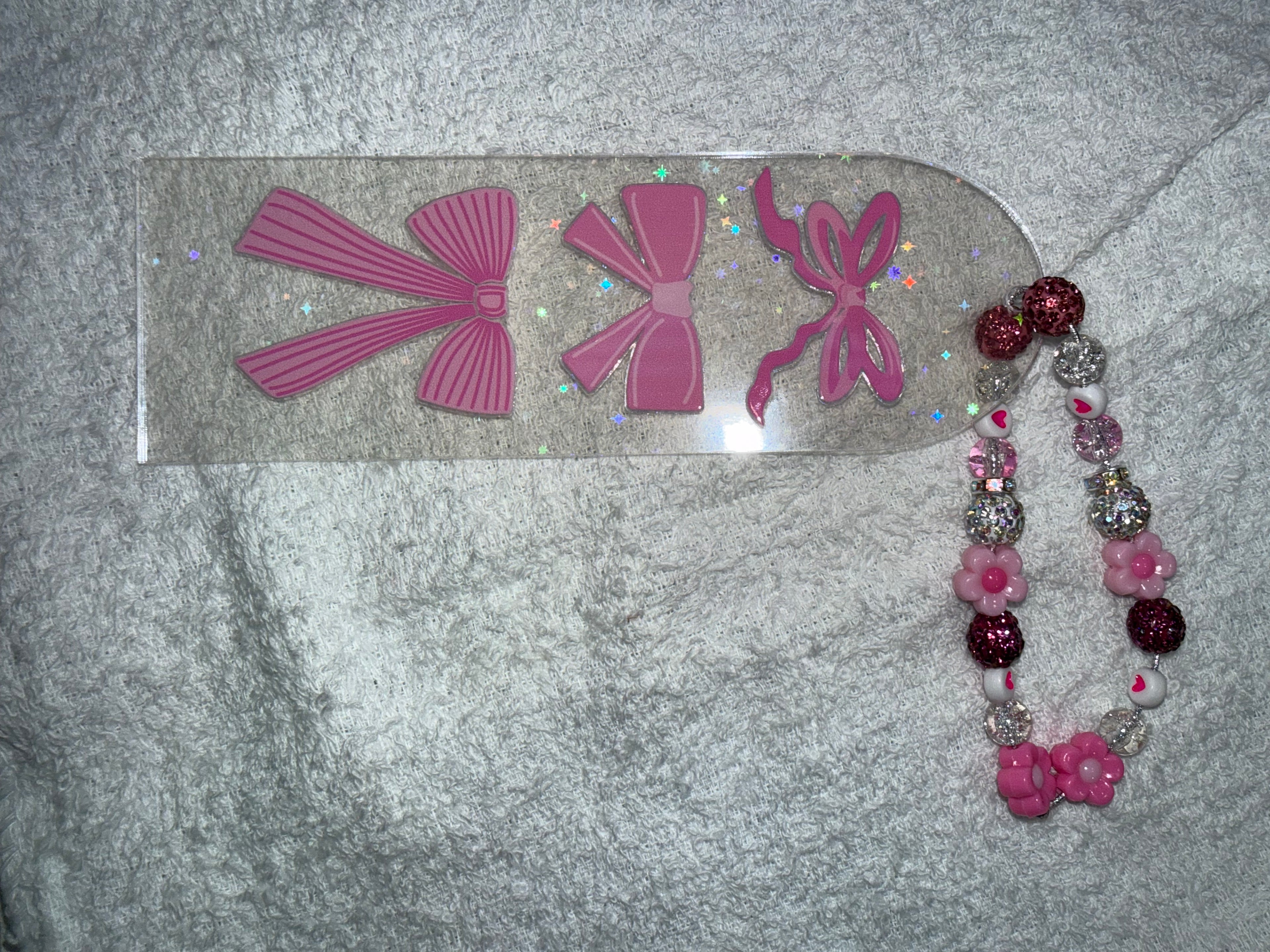 Acrylic bookmarks