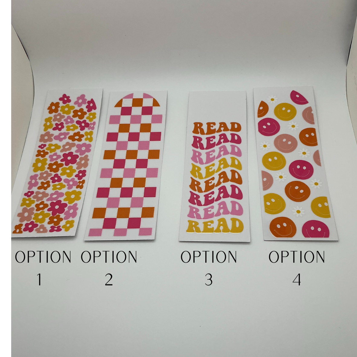 Acrylic bookmarks