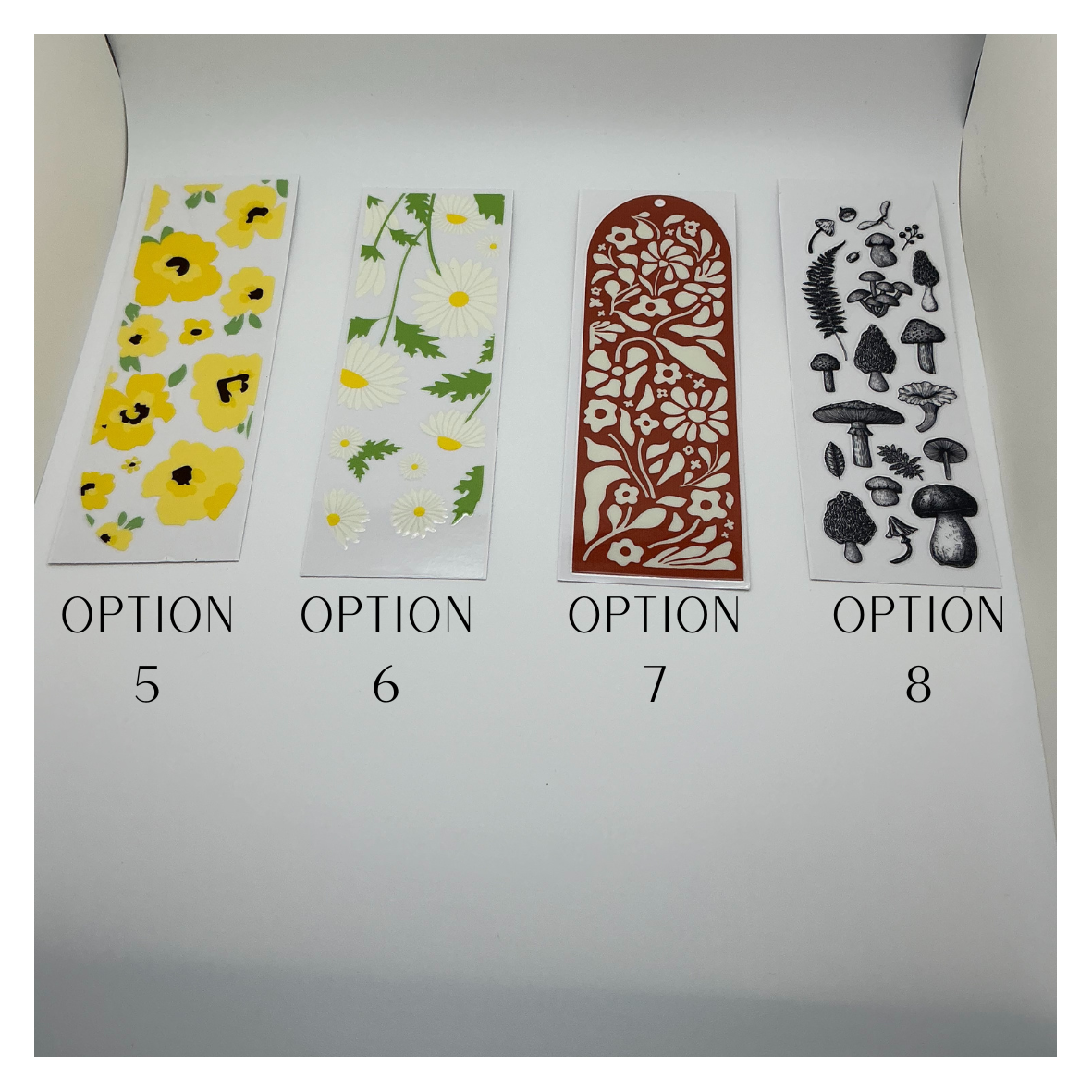 Acrylic bookmarks
